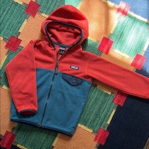 Patagonia Kids Micro-D hooded Fleece Jacket 3T